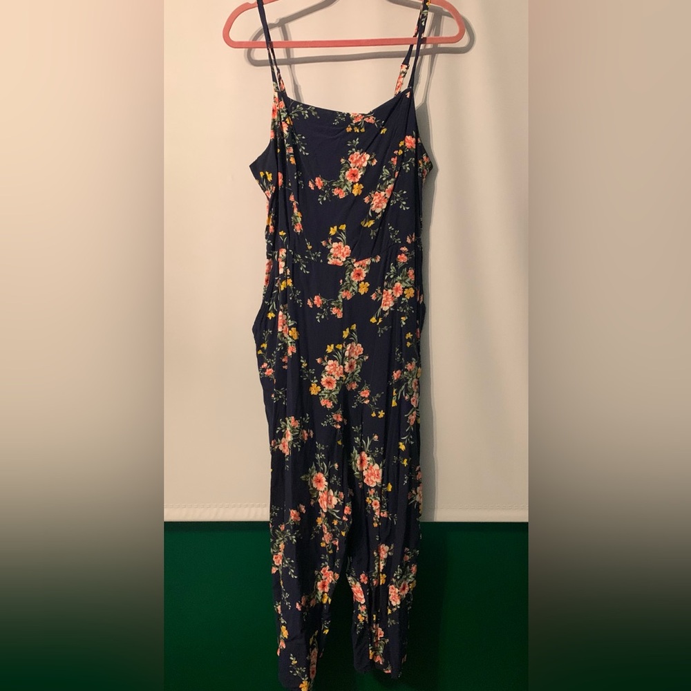 Floral Jumper Romper Women’s